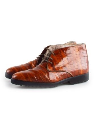 Omoda Hoge sneakers Bruin 171822