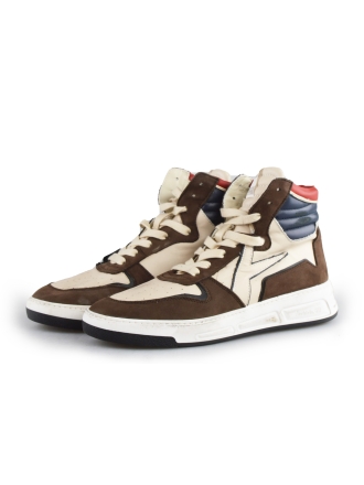 Archivio 22 Hoge sneakers Beige 185722