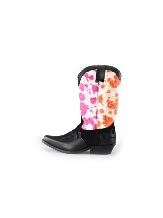 DWRS Cowboy laarzen Zwart 195700