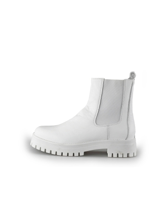 Shoecolate Chelsea boots Wit 195721