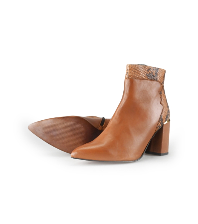 Vitelas Cognac Enkellaarzen