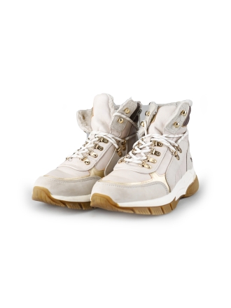 Mustang Veterschoenen Beige 196294