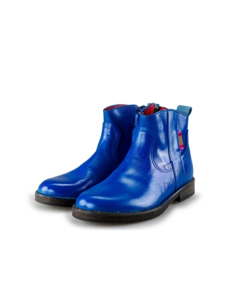 Koel Enkellaarzen Blauw 198073