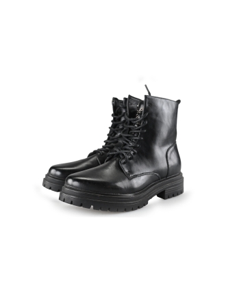 Double Heart Veterboots Zwart 199095