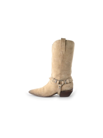 Elena Iachi Cowboy laarzen Beige 203673