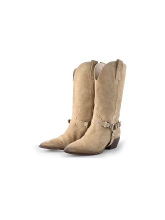 Elena Iachi Cowboy laarzen Beige 203673