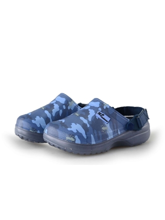 Xq Gardenwear Instappers Blauw 204027
