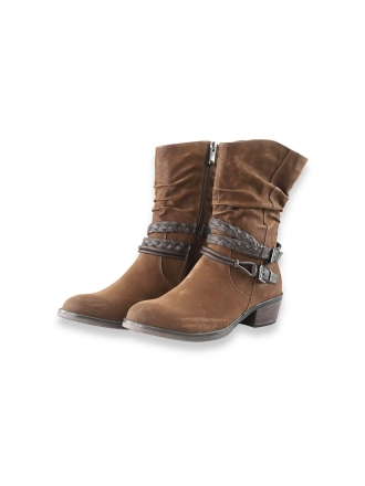 Marco Tozzi Enkellaarzen Bruin 205178