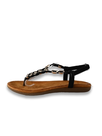 Dolcis Sandalen Zwart 207178