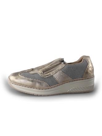 Rieker Instappers Goud 209935