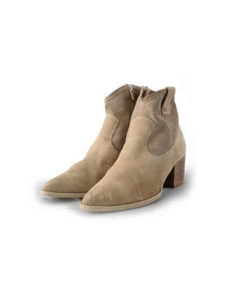 Loff1881 Enkellaarzen Beige 210351