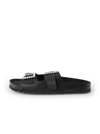 Ann Rocks Slippers Zwart 211088