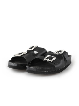 Ann Rocks Slippers Zwart 211088