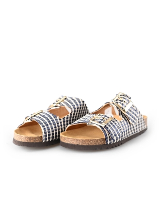 Scholl Slippers Blauw 211172