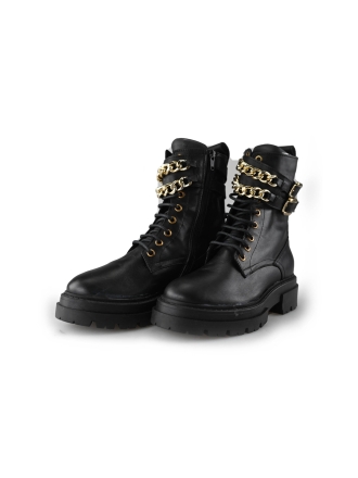 Linea Zeta Veterboots Zwart 211501