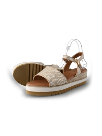 Mia & Jo Sleehakken Beige 211707