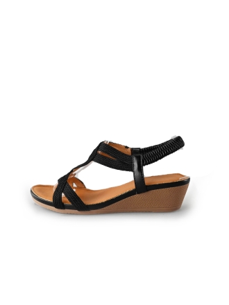 Ella Cruz Sandalen Zwart 211746