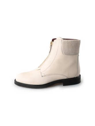 Fred de La Bretoniere Enkellaarzen Beige 212367