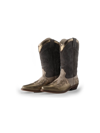 DWRS Cowboy laarzen Bruin 219877