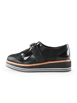 Crinkles Instappers Zwart 222398