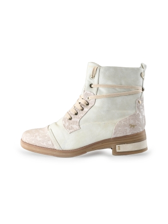 Mustang Veterboots Wit 222520