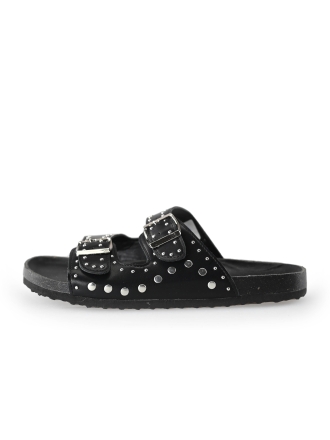 Ann Rocks Slippers Zwart 223212