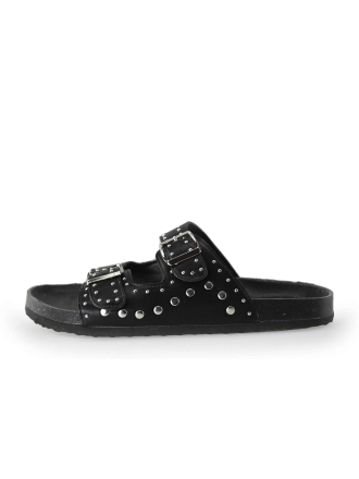 Ann Rocks Slippers Zwart 223863