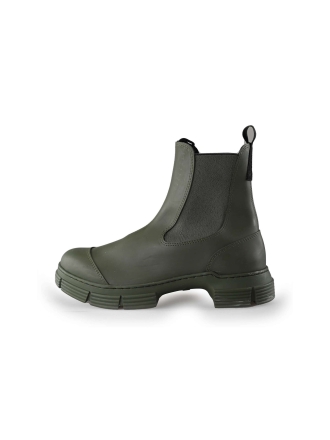 Ganni Chelsea boots Groen 226998