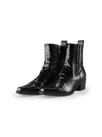 Tamaris Enkellaarzen Zwart 228311