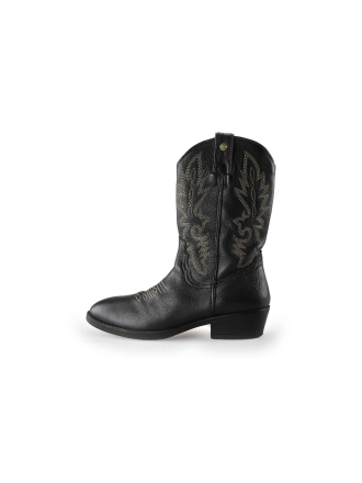 Develab Cowboy laarzen Zwart 229430