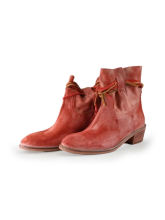 Mercer Amsterdam Enkellaarzen Rood 230955