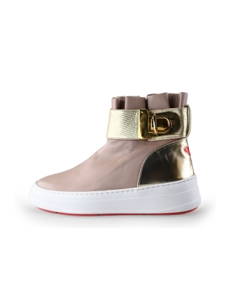 Jan Jansen Enkellaarzen Paars 232105