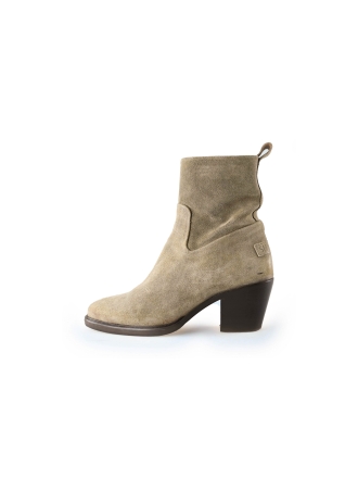 Shabbies Enkellaarzen Bruin 232982