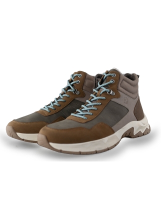 s. Oliver Hoge sneakers Bruin 233386