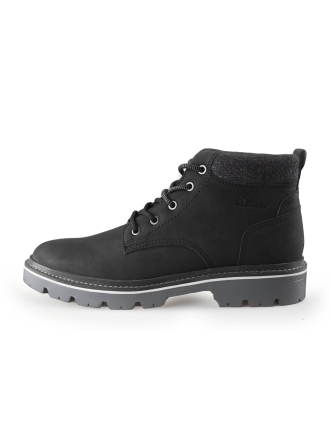 s. Oliver Veterboots Zwart 233602