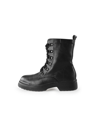 Damerose Veterboots Zwart 234525