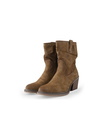 Mustang Enkellaarzen Bruin 235197