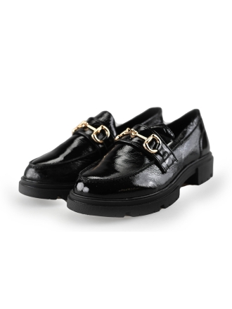 Manfield Loafers Zwart 236331