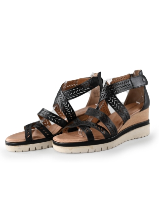 No Stress Sandalen Zwart 237442