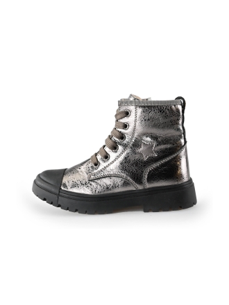 Hoes Veterboots Zilver 238042