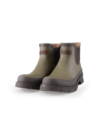 Woden Chelsea boots Groen 239656