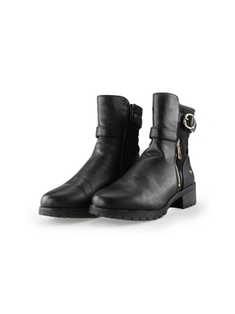 Mustang Enkellaarzen Zwart 240139