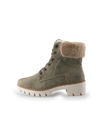 Rieker Veterboots Groen 242208