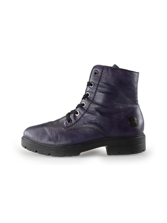 Rieker Veterboots Paars 242599