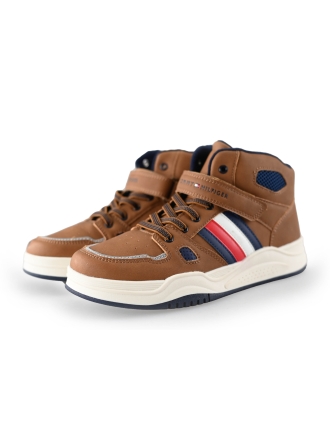 Tommy Hilfiger Hoge sneakers Bruin 243076