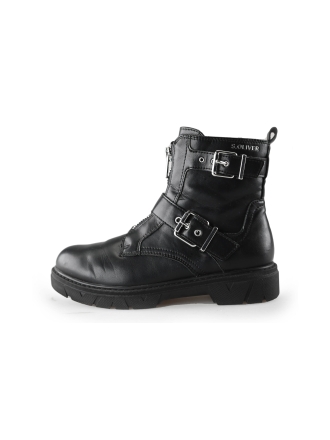 s. Oliver Biker boots Zwart 243295