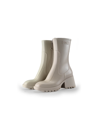 Chloe Enkellaarzen Beige 245894