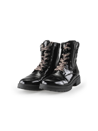 Waldlaufer Veterboots Zwart 247276