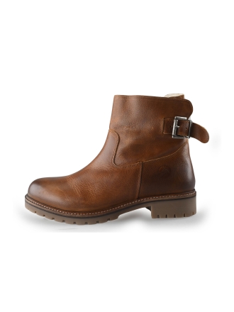 Travelin Enkellaarzen Bruin 249288