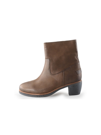 Shabbies Enkellaarzen Grijs 249432